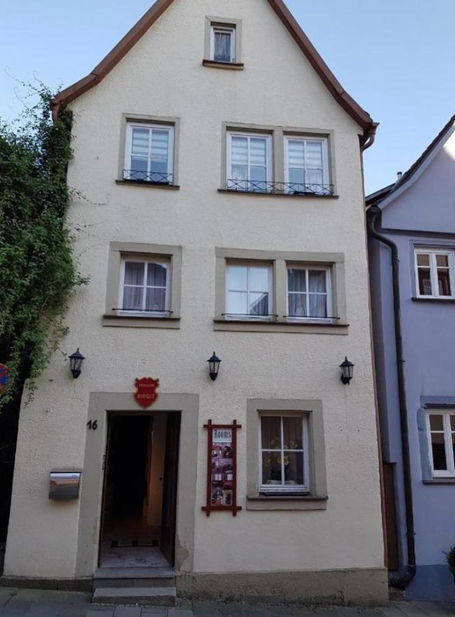 Pension Birgit Rothenburg ob der Tauber Exteriör bild